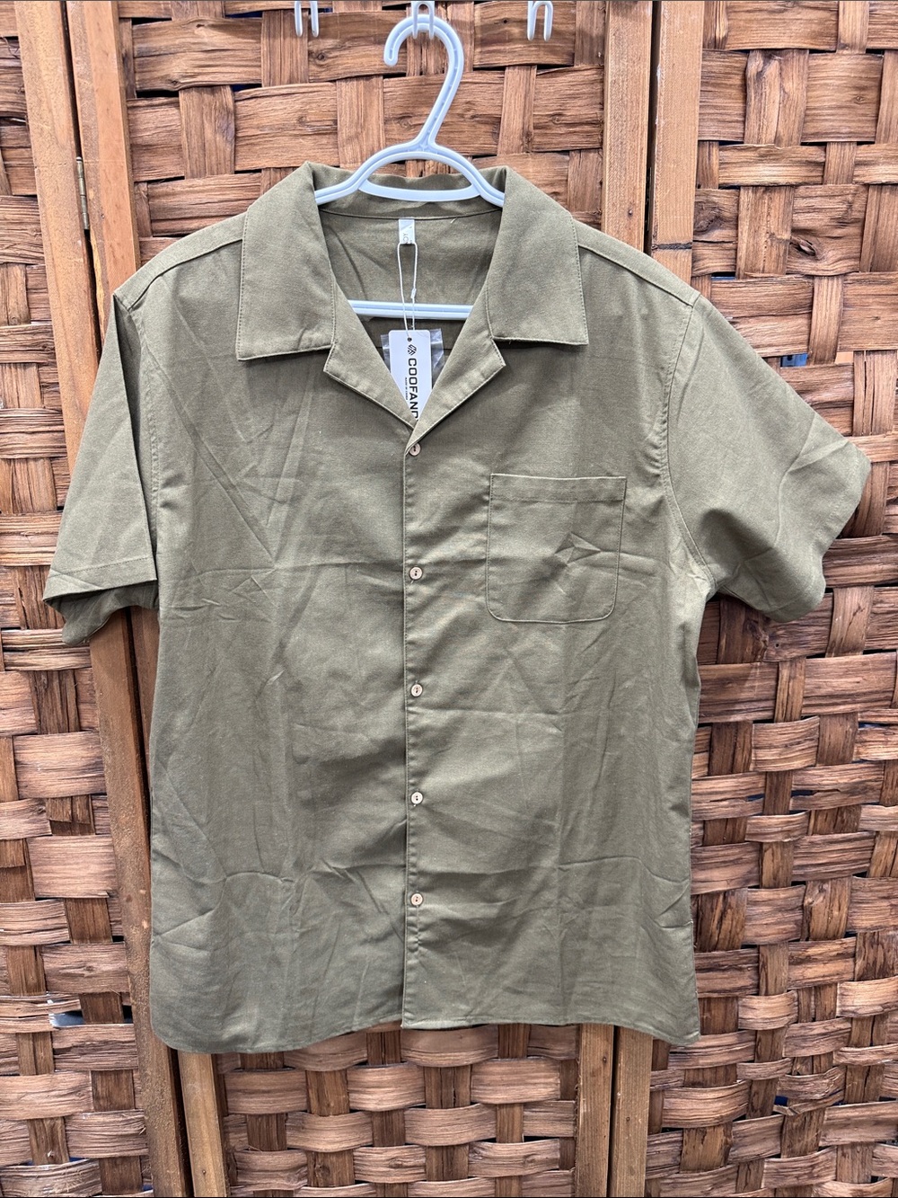 Men's Short Sleeve Button-Down Shirt by
